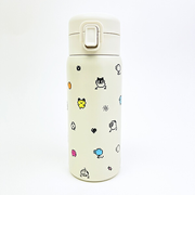 たまごっち ステンレスワンプッシュボトル (350ml) ドット 水筒 ランチ