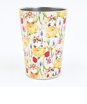 モフサンド ×日比谷花壇 2WAY真空二重タンブラー(M) (スプリング) コップ ランチ mofusand