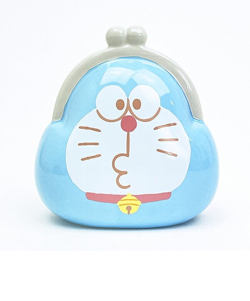 ドラえもん がま口バンク 貯金箱｜パーフェクトワールドの通販｜&mall