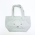 ミッフィー miffy トートバッグ グレー おかお コーデュロイ ランチ