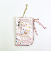 ミッフィー miffy キーパスポーチ ピンク ドリーミーシリーズ 定期入れ