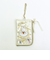 ミッフィー miffy キーパスポーチ アイボリー ドリーミーシリーズ 定期入れ