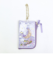 ミッフィー miffy キーパスポーチ パープル ドリーミーシリーズ 定期入れ