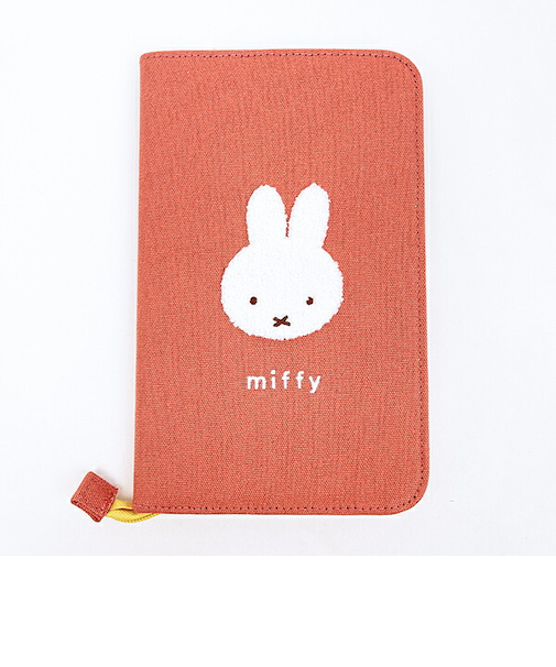 ミッフィー miffy フリーケース オレンジ カラフルサガラ 母子手帳ケース
