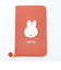 ミッフィー miffy フリーケース オレンジ カラフルサガラ 母子手帳ケース