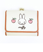 ミッフィー miffy 三つ折り財布 リンゴ