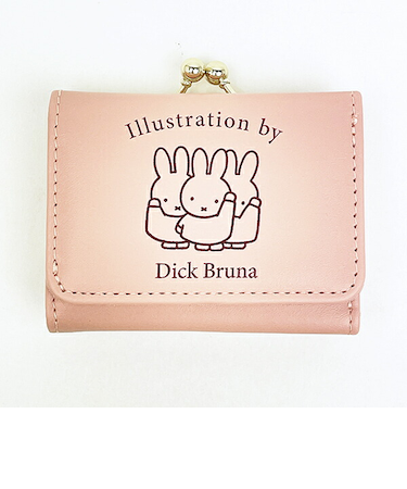 ミッフィー miffy 三つ折り財布 ピンク
