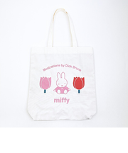 ミッフィー miffy 刺繍トートバッグ チューリップ