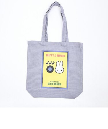 ミッフィー miffy A4トートバッグ MIFFY＆MUSICシリーズ