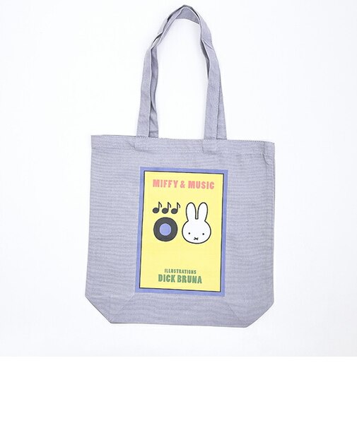 ミッフィー miffy A4トートバッグ MIFFY＆MUSICシリーズ
