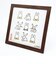 ミッフィー miffy X 鳥獣戯画 額装 (E) アート インテリア 日本製