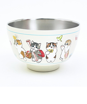 モフサンド 真空二重お椀 (450ml) 出発進行 食器 mofusand