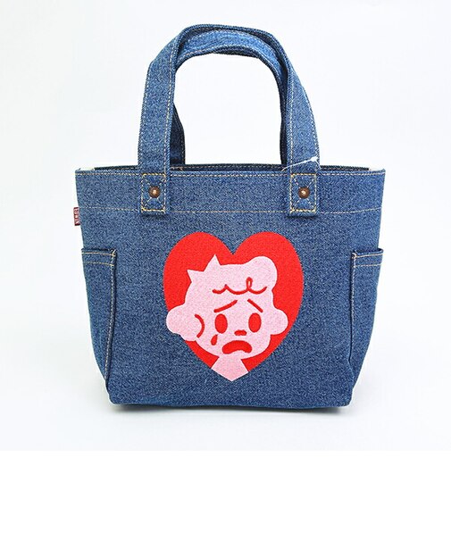 オサムグッズ ベティ EDWIN デニムポーチトートバッグ OSAMUGOODS