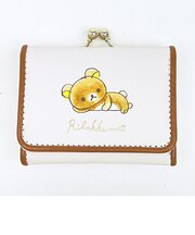 リラックマ 三つ折り財布 アイボリー