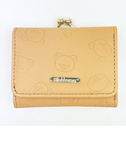 リラックマ 三つ折り財布 ブラウン