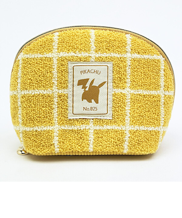 ポケットモンスター ピカチュウ ラウンドポーチ もこもこサガラシリーズ (イエロー) ポケモン