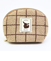 ポケットモンスター イーブイ ラウンドポーチ もこもこサガラシリーズ (ブラウン) ポケモン