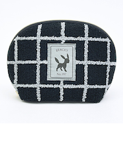 ポケットモンスター ブラッキー ラウンドポーチ もこもこサガラシリーズ (ブラック) ポケモン