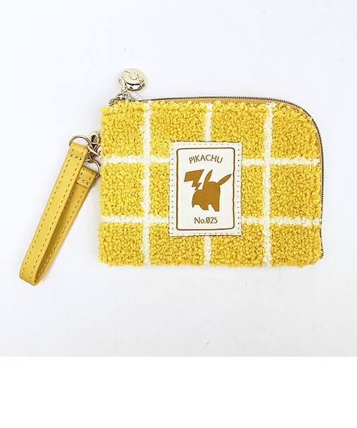 ポケットモンスター ピカチュウ ディリーパスケース もこもこサガラシリーズ (イエロー) ポケモン