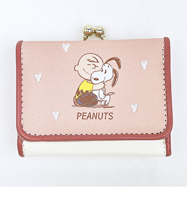スヌーピー ハグ 3つ折り財布 SNOOPY