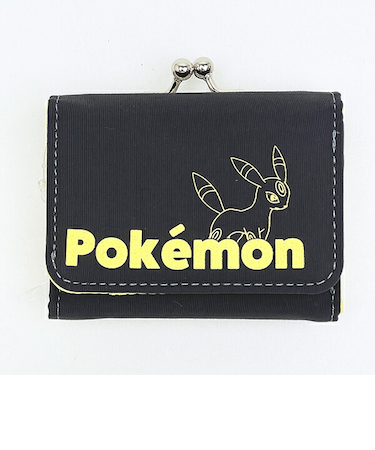 ポケットモンスター ブラッキー 3つ折り財布 (ブラック) ポケモン