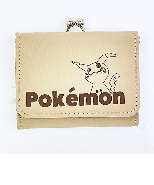 ポケットモンスター ミミッキュ 3つ折り財布 (ブラウン) ポケモン