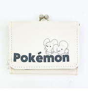 ポケットモンスター ワッカネズミ 3つ折り財布 (アイボリー) ポケモン