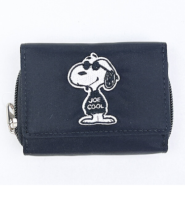 スヌーピー ジョークール 三つ折財布 (正面) SNOOPY