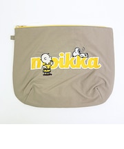 スヌーピー チャーリーブラウン ポーチ ベージュ SNOOPY