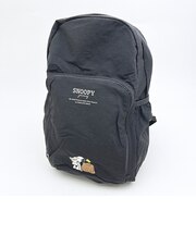 スヌーピー 超軽量たためるリュック ブラック ジャーニー SNOOPY