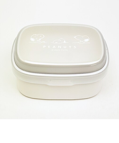 スヌーピー ワンタッチ2段ランチボックス (テーブル) 日本製 SNOOPY