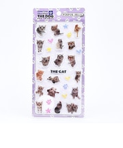 THE DOG アメリカンショートヘア ぷくぷくジェリーシール 立体シール 猫 文具