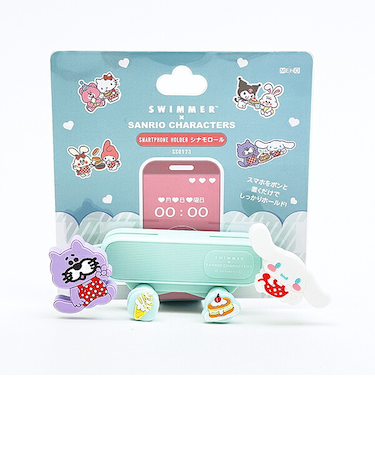 SWIMMER(スイマー) ×サンリオ シナモロール スマホホルダー シナモン スマホ用品 Sanrio