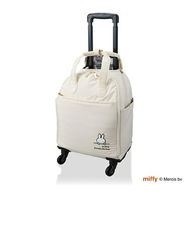 ミッフィー miffy ソフトキャリーバッグ アイボリーフェイス