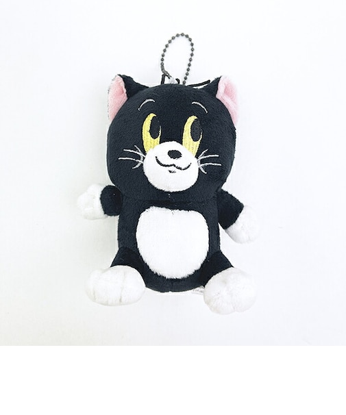 トムとジェリ― 3匹の子猫(ブラック) ぬいぐるみマスコット トムジェリ