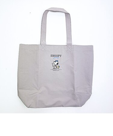 スヌーピー 超軽量トートバッグ ジャーニー グレー SNOOPY