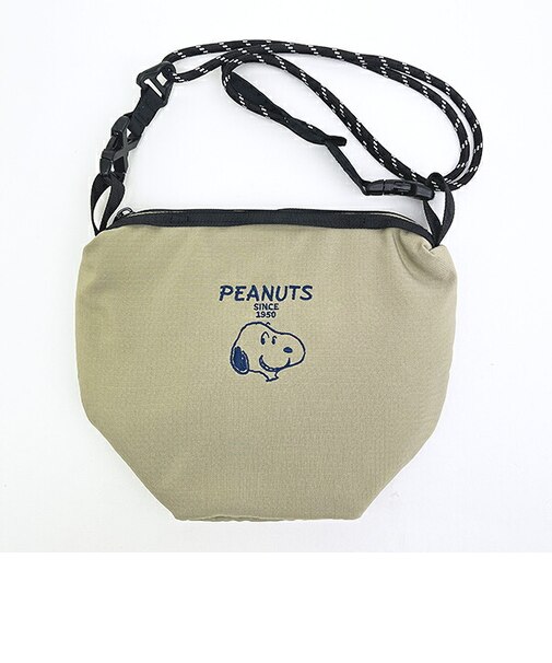 スヌーピー ショルダーバッグ ベージュ SNOOPY