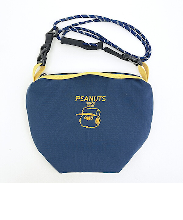 スヌーピー オラフ ショルダーバッグ ネイビー SNOOPY