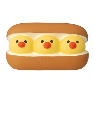 デコレ(DECOLE) コンコンブル やまねこベーカリーことりぱん ぴよぴよコッペ フィギュア 置物