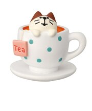 デコレ(DECOLE) コンコンブル コンコンスイーツパーラー ちびねこ 紅茶 フィギュア 置物