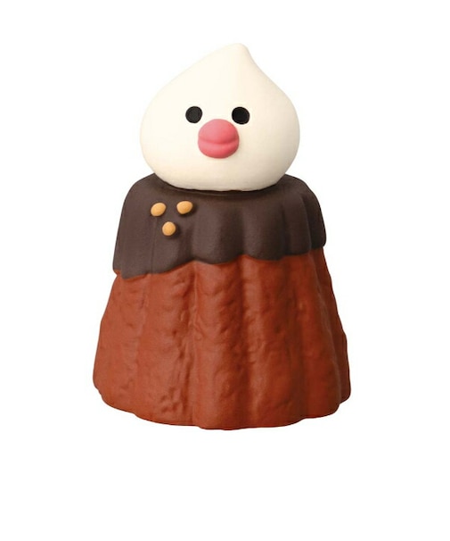 デコレ(DECOLE) コンコンブル コンコンスイーツパーラー 文鳥カヌレ チョコ フィギュア 置物