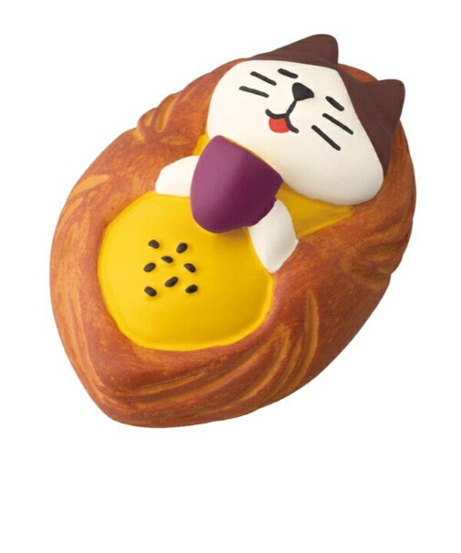 デコレ(DECOLE) コンコンブル やまねこベーカリーまったりパンまつり うっとりおいもデニッシュ フィギュア 置物
