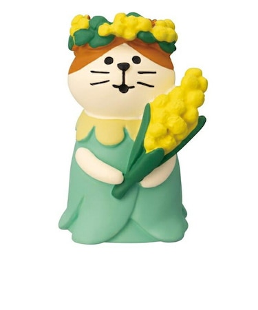 デコレ(DECOLE) コンコンブル お花の国のアリス フラワーにゃんこ ミモザ フィギュア 置物