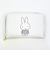 ミッフィー miffy コインケース ( オフホワイト) お財布 フラワードレス柄 小物シリーズ