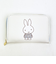 ミッフィー miffy コインケース ( オフホワイト) お財布 フラワードレス柄 小物シリーズ