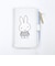 ミッフィー miffy キーケース ( オフホワイト) フラワードレス柄 小物シリーズ
