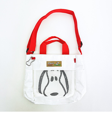 スヌーピー 2WAYショルダートートバッグ (ホワイト) ルートート ROOTOTE SNOOPY