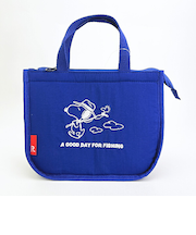 スヌーピー ランチトートバッグ (ブルー) ルートート ROOTOTE SNOOPY