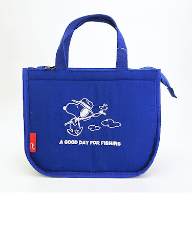 スヌーピー ランチトートバッグ (ブルー) ルートート ROOTOTE SNOOPY