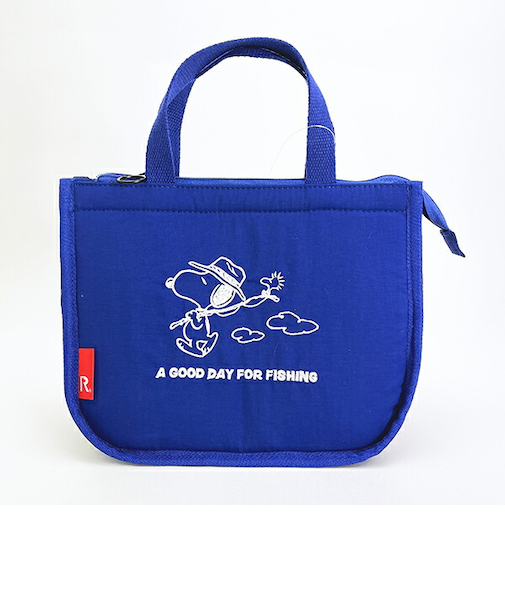 スヌーピー ランチトートバッグ (ブルー) ルートート ROOTOTE SNOOPY